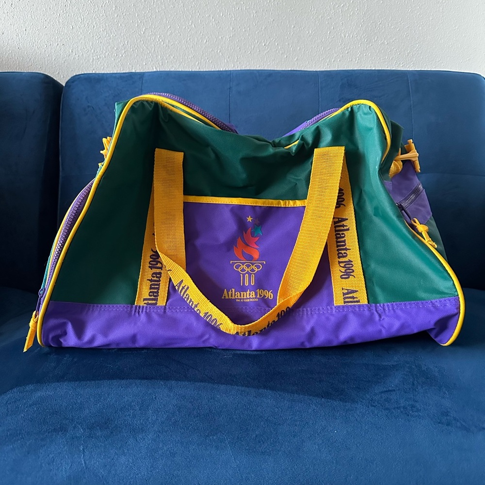 1996 Atlanta Olympics Duffle Bag Vintage